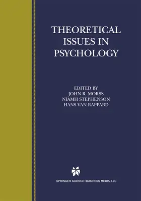 Morss / Rappard / Stephenson |  Theoretical Issues in Psychology | Buch |  Sack Fachmedien
