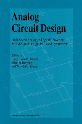 Plassche / Sansen / Huijsing |  Analog Circuit Design | Buch |  Sack Fachmedien
