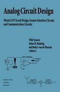 Sansen / van de Plassche / Huijsing |  Analog Circuit Design | Buch |  Sack Fachmedien