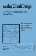 Plassche / Huijsing / Sansen |  Analog Circuit Design | Buch |  Sack Fachmedien