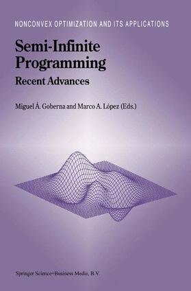 López / Goberna | Semi-Infinite Programming | Buch | 978-1-4419-5204-2 | sack.de