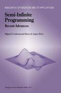 López / Goberna |  Semi-Infinite Programming | Buch |  Sack Fachmedien