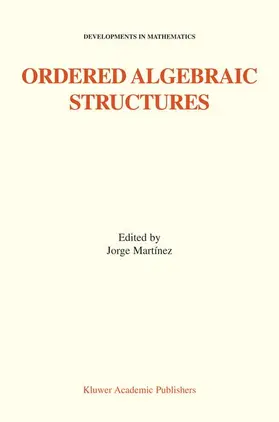 Martínez |  Ordered Algebraic Structures | Buch |  Sack Fachmedien