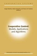 Butenko / Pardalos / Murphey |  Cooperative Control: Models, Applications and Algorithms | Buch |  Sack Fachmedien