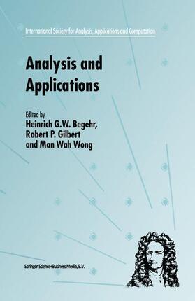 Begehr / Gilbert | Analysis and Applications - ISAAC 2001 | Buch | 978-1-4419-5247-9 | sack.de
