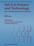 Sakka |  Sol-Gel Science and Technology | Buch |  Sack Fachmedien