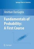 DasGupta |  Fundamentals of Probability: A First Course | Buch |  Sack Fachmedien