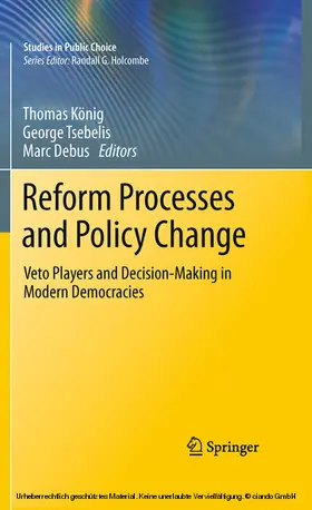 König / Tsebelis / Debus |  Reform Processes and Policy Change | eBook | Sack Fachmedien
