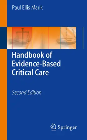 Marik |  Handbook of Evidence-Based Critical Care | eBook | Sack Fachmedien