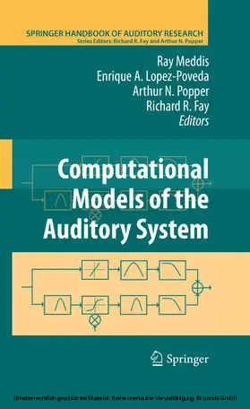 Meddis / Lopez-Poveda / Fay | Computational Models of the Auditory System | E-Book | sack.de