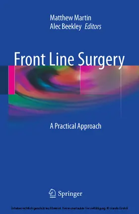 Martin, MD, FACS / Martin / Beekley, MD, FACS | Front Line Surgery | E-Book | www.sack.de