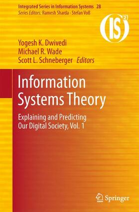 Dwivedi / Schneberger / Wade | Information Systems Theory | Buch | 978-1-4419-6107-5 | sack.de