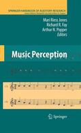 Riess Jones / Popper / Fay |  Music Perception | Buch |  Sack Fachmedien