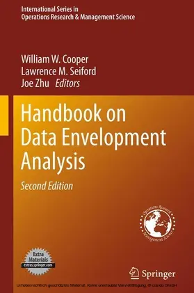 Cooper / Seiford / Zhu |  Handbook on Data Envelopment Analysis | eBook | Sack Fachmedien