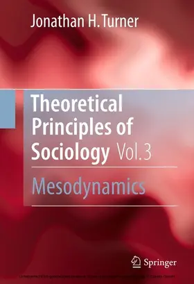 Turner | Theoretical Principles of Sociology, Volume 3 | E-Book | www.sack.de