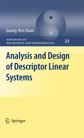 Duan | Analysis and Design of Descriptor Linear Systems | E-Book | www.sack.de