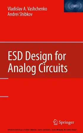 Vashchenko / Shibkov |  ESD Design for Analog Circuits | eBook | Sack Fachmedien