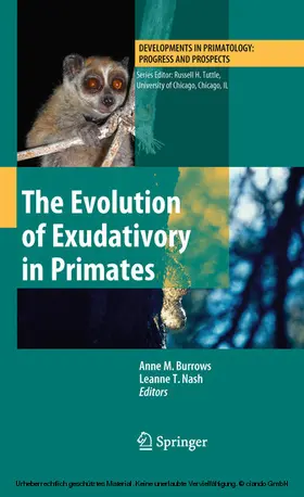 Burrows / Nash |  The Evolution of Exudativory in Primates | eBook | Sack Fachmedien