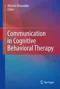 Rimondini |  Communication in Cognitive Behavioral Therapy | Buch |  Sack Fachmedien
