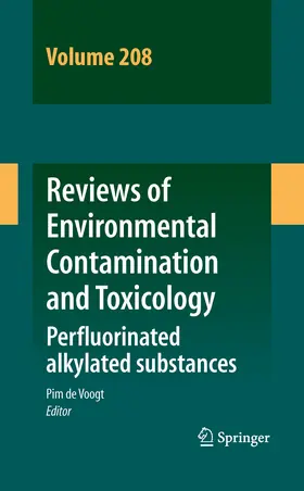 De Voogt | Reviews of Environmental Contamination and Toxicology Volume 208 | E-Book | www.sack.de