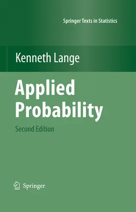 Lange |  Applied Probability | eBook | Sack Fachmedien