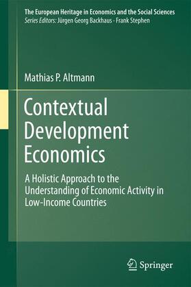 Altmann | Contextual Development Economics | Buch | 978-1-4419-7230-9 | sack.de
