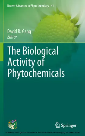 Gang |  The Biological Activity of Phytochemicals | eBook | Sack Fachmedien