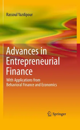 Yazdipour | Advances in Entrepreneurial Finance | E-Book | www.sack.de