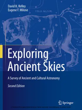 Kelley / Milone |  Exploring Ancient Skies | eBook | Sack Fachmedien