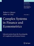 Meyers |  Complex Systems in Finance and Econometrics | Buch |  Sack Fachmedien
