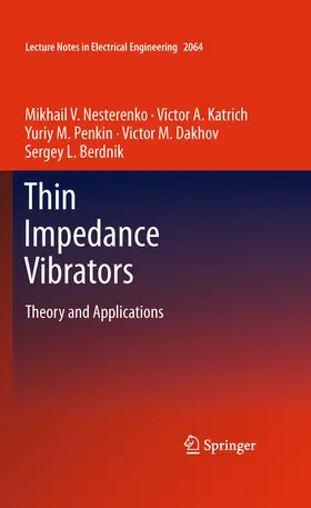 Nesterenko / Katrich / Penkin | Thin Impedance Vibrators | E-Book | sack.de