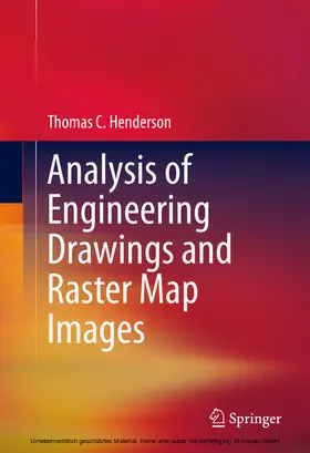 Henderson | Analysis of Engineering Drawings and Raster Map Images | E-Book | www.sack.de