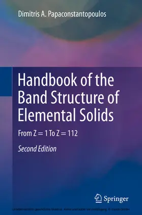 Papaconstantopoulos | Handbook of the Band Structure of Elemental Solids | E-Book | www.sack.de