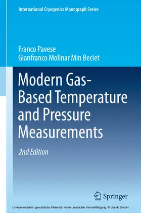 Pavese / Molinar Min Beciet |  Modern Gas-Based Temperature and Pressure Measurements | eBook | Sack Fachmedien