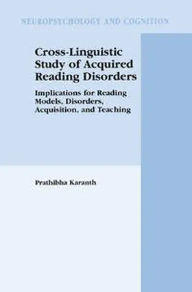 Karanth | Cross-Linguistic Study of Acquired Reading Disorders | E-Book | www.sack.de