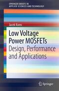 Korec |  Low Voltage Power Mosfets | Buch |  Sack Fachmedien
