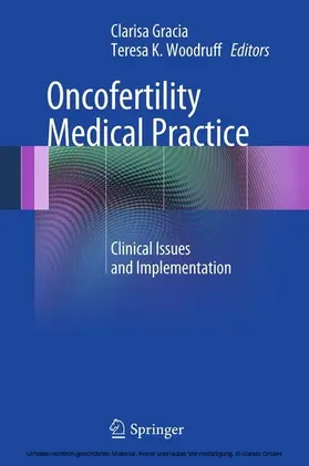 Gracia / Woodruff | Oncofertility Medical Practice | E-Book | www.sack.de