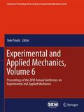 Proulx |  Experimental and Applied Mechanics, Volume 6 | Buch |  Sack Fachmedien