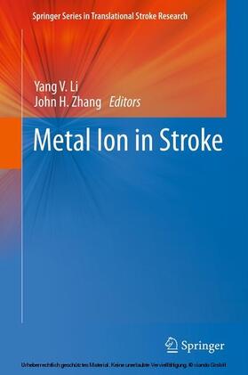 Li / Zhang | Metal Ion in Stroke | E-Book | sack.de