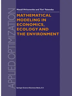 Hritonenko / Yatsenko | Mathematical Modeling in Economics, Ecology and the Environment | E-Book | sack.de
