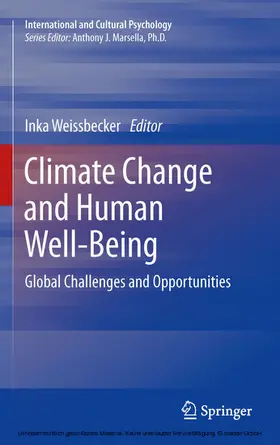 Weissbecker |  Climate Change and Human Well-Being | eBook | Sack Fachmedien