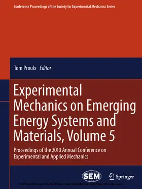 Proulx | Experimental Mechanics on Emerging Energy Systems and Materials, Volume 5 | E-Book | sack.de