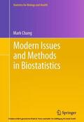 Chang |  Modern Issues and Methods in Biostatistics | eBook | Sack Fachmedien