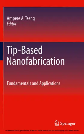 Tseng |  Tip-Based Nanofabrication | eBook | Sack Fachmedien