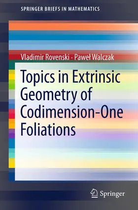 Rovenski / Walczak | Topics in Extrinsic Geometry of Codimension-One Foliations | E-Book | sack.de