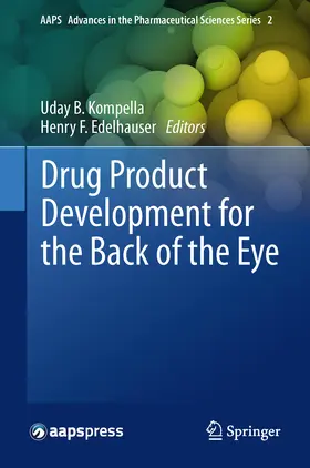 Kompella / Edelhauser |  Drug Product Development for the Back of the Eye | eBook | Sack Fachmedien
