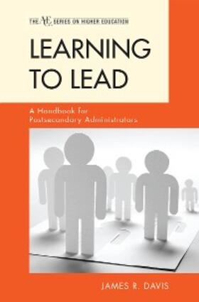 Davis |  Learning to Lead | eBook | Sack Fachmedien