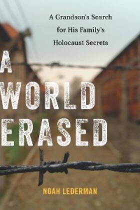 Lederman |  A World Erased | eBook | Sack Fachmedien