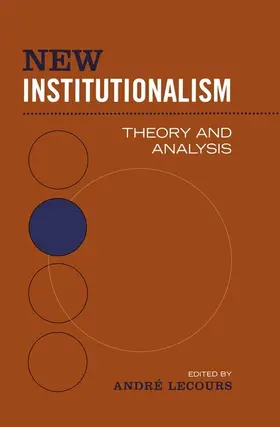 Lecours |  New Institutionalism | eBook | Sack Fachmedien