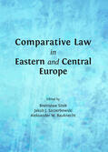 Sitek / Szczerbowski / Bauknecht |  Comparative Law in Eastern and Central Europe | Buch |  Sack Fachmedien